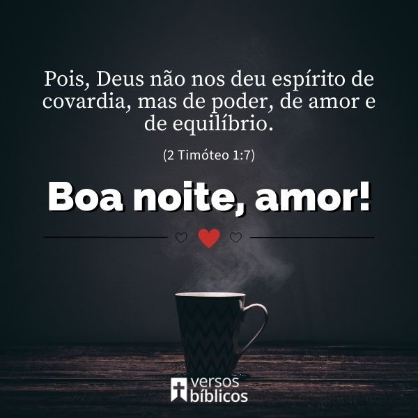 Boa noite, Amor: +25 Versículos para os apaixonados