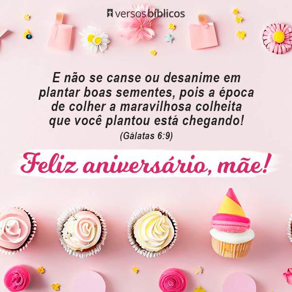 Mensagens de Aniversário de Filha para Mãe com Versículos