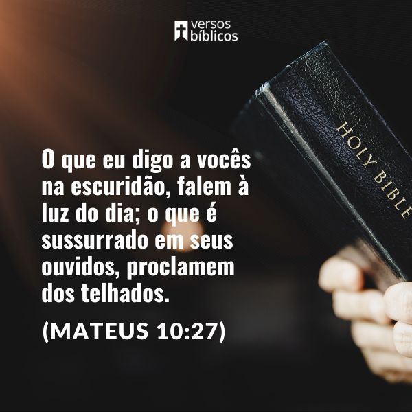 Ide e pregai o Evangelho, +20 Versículos de Pregação