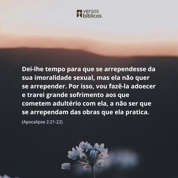 Versículos sobre o Adultério para Meditar