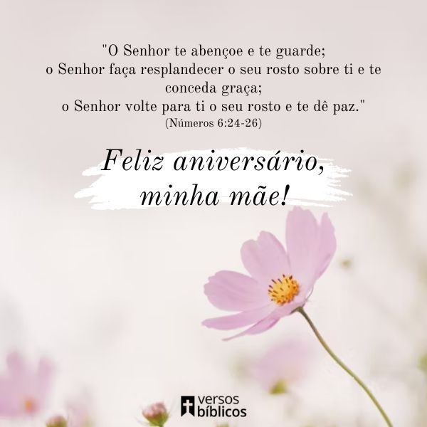 Mensagens de Aniversário de Filha para Mãe com Versículos