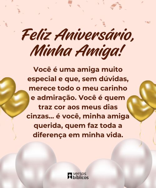 70 Frases de aniversário para Amiga (com Versículos Bíblicos)