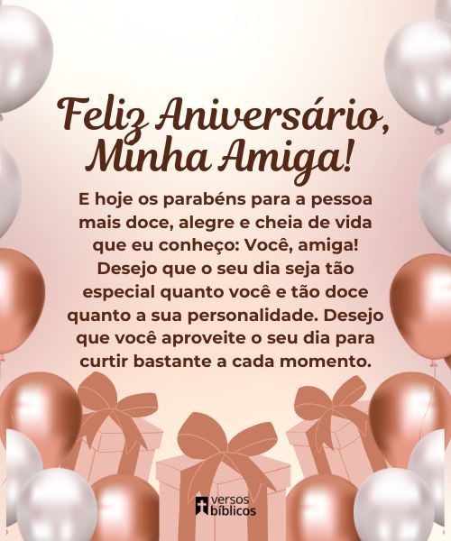 70 Frases de aniversário para Amiga (com Versículos Bíblicos)