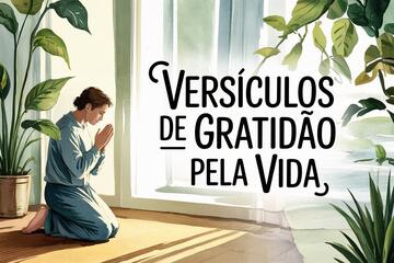 Imagem do post Versículos de Gratidão pela Vida