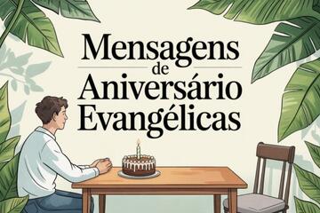 Imagem do post 93 Mensagens de Aniversário Evangélicas Cheias de Fé, Carinho e Gratidão