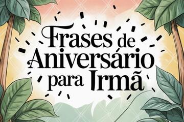 Imagem do post 85 Frases de Aniversário Para Irmã